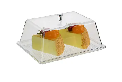 Corona Professional Cake Box With Lid Serving Stand Container • £20.55