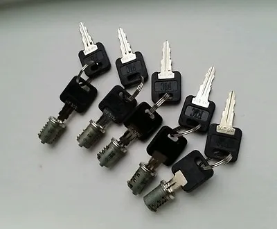 New Set Of 5 Fic Replacement Cylinders With 10 Keys Rv Motorhome Trailer Lock • $15.99