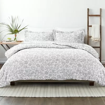 Kaycie Gray Fashion Comforter Abstract Garden Down-Alternative (Shams Included) • $38.75