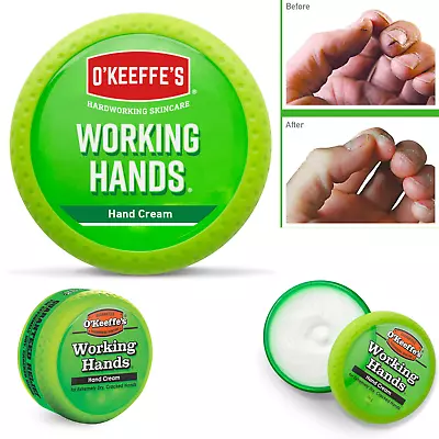 O’Keeffe’s Working Hands 96g Jar - Hand Cream For Extremely Dry Cracked Hands • £9.50