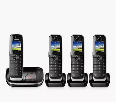 Panasonic KX-TGJ424EB Digital Cordless Telephone Quad Dect C Grade • £45.99