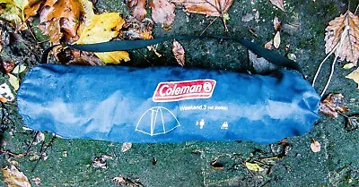Coleman Weekend 3 Person Tent With Spare Pegs • £25