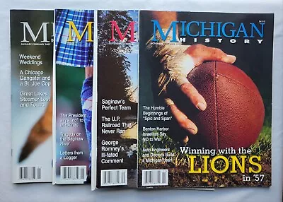 Michigan History Magazine Lot (4 Issues) 2007 • $19.99