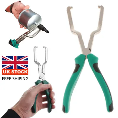 Fuel Line Petrol Clip Pipe Hose Connector Quick Release Removal Pliers Car Tool • £6.29