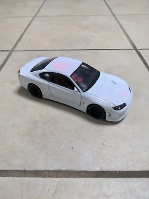 Welly 1/24 Scale DieCast Nissan Silvia S-15 200SX RS-R #22485 White Car JDM GTR • $19.95