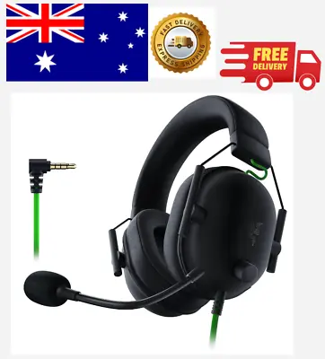 Razer RZ04-03240100-R3M1 Blackshark V2 X Wired Gaming Headset Black • $85.22