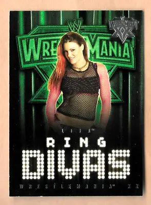 $3.49 • Buy Lita Wwf Wwe 2004 Fleer Chaos Ring Divas Insert Card #60!