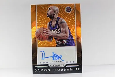 2015-16 Panini Toronto Raptors /65 Auto Orange  Damon Stoudamire #p-dsm (bb3) • $65.57