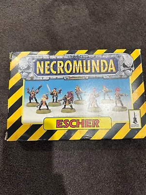 Warhammer 40000 Necromunda House Escher Gang 1990s Rare • $190