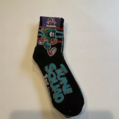 3 Pair Space Jam Legacy Crew Socks Size 6-12 • $8