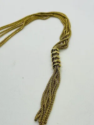 Veronese Fine Jewellery Rope Necklace QVC 925 Sterling Silver Gold Plated • £25