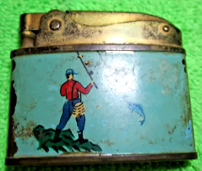 Vintage Windmill Petrol Lighter  #- 18/12/23 • $30