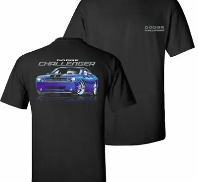 Dodge 2009-2015 Challenger  Mens Black T Shirt Mopar Licensed • $23.95