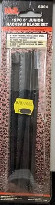 Michigan Industrial Tools 6824 6  Junior Hacksaw Blade Set (Pack Of 12) • $5.09