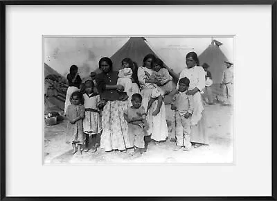 Photo: Mexican Revolution1913-1914: Womenchildren Refugees In Tent Campstandi • $16.99