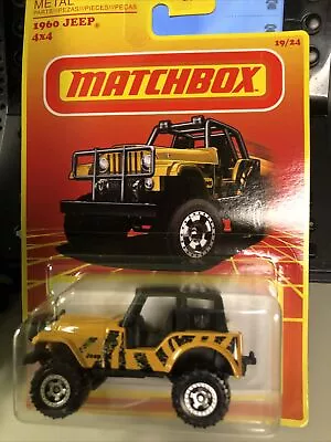 2021 Matchbox  Retro Series 1960 JEEP 4x4 #19/24! Target Exclusive! T/B9 • $1.99