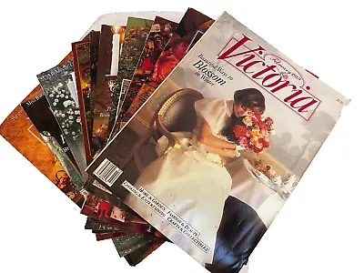 Victoria Magazine Lot Of 1989-1995 Magazines 37 Issues Plus 3 Custom Sleeves • $99.99