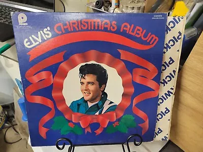 Elvis Presley Christmas Album Pickwick Records Cas2428 Vg Ultrasonic Cleaned • $9.99