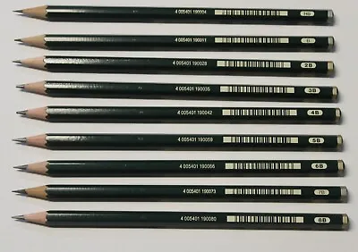 Faber Castell 9000 Pencils 16 Various Hardness Grade Individual Or As Set • $1.71