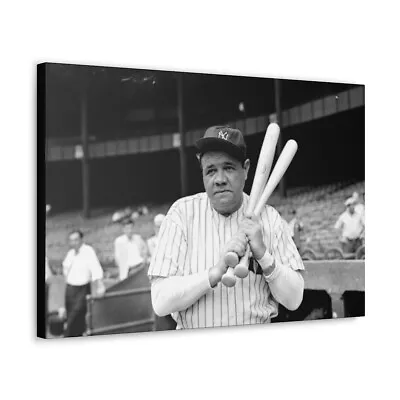 24x16 New York Yankees Babe Ruth Canvas • $64.99