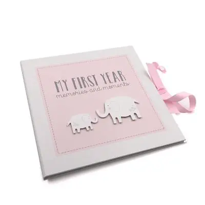 Baby Girl My First Year Keepsake Record Book New CG1500P • £15.99