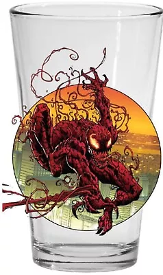 Marvel Toon Tumblers Pint Glass: CARNAGE Thick Glass Great Gift! • $20