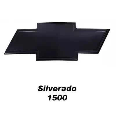 03-06 Chevy 1500 Silverado Front Billet Bowtie Grille Emblem With Border - Black • $99.99
