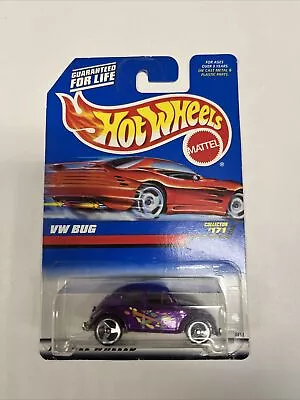 $3 • Buy Hot Wheels Purple VW BUG Collector No. 171 Hotwheels 1998
