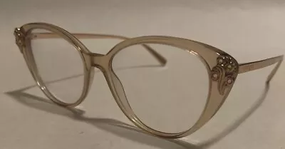 Versace Eyeglasses Cat Eye DV2000121 Frames Only Brown Optical Vintage • $110