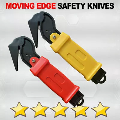 Safety Knife Moving Edge Box Opener Tape Cutter Shrink Wrap Knives Film Slitter • £59.89