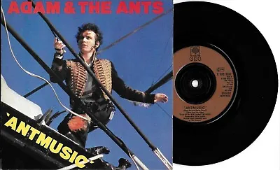 Superb 7  - Adam & The Ants - Antmusic / Fall In - Picture Sleeve Ex/ex 1980 • £4.99
