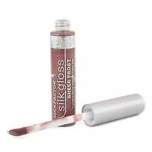 £2.50 • Buy MAXFACTOR SILK LIPGLOSS SHEER FROST Shade 390 Plum Shimmer