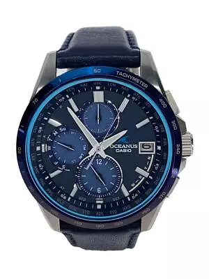 CASIO Solar OCEANUS Analog Leather OCW-T2600ALA-2AJR #2nd476 • $648.77