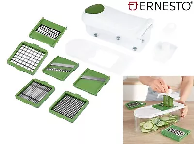 Vegetable Slicer Salad Fruit Peeler Cutter Veggie Dicer Food Chopper • £9.99