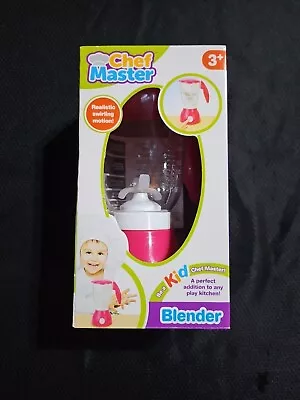  Be A Kid Chef Master Battery Operated Blender Swirling Motion Age 3+ (New) • $19.99