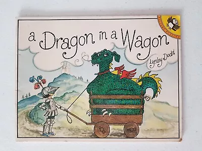 Book - A Dragon In A Wagon 1990 PB Lynley Dodd • $8.06