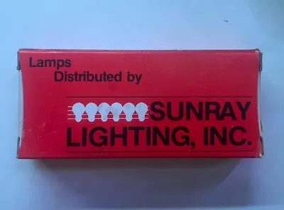 Vintage NOS Sunray Lighting Miniature Lamp Bulbs #1835 55V Qty 10 Lot #3 • $8