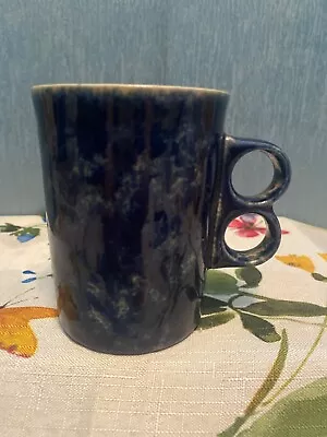 Bennington Potters MCM Trigger Mug In Blue Agate • $29.95