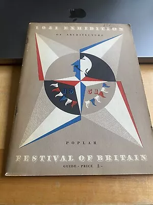 Festival Of Britain 1951 - Architecture Guide - South Bank London Mid Century • £30