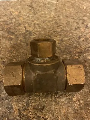 Trac Pipe 1x1/2 Brass Tee For Gas Piping • $63