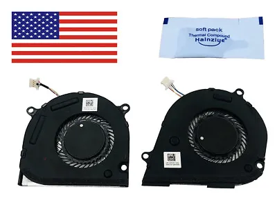 CPU & GPU Fan For HP ENVY X360 15-dr 15m-dr1xxx 15m-ds0xxx L53542-001 L53541-001 • $21.20