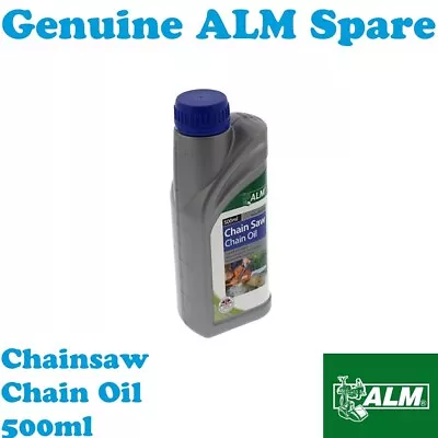 Qualcast Ryobi Shark Chainsaw Chain Oil Lubricating 500ml Chain Saw Bar Blade • £8.95