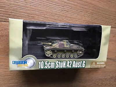 Dragon 60358 German Army Pea Dot Camo Panzer 10.5cm Sturmgeschutz III Tank 1/72  • $58