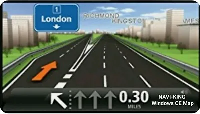 Cars Micro SD Navigation Map For Windows CE (WinCe) Aftermarket GPS UK & Europe • £18.50