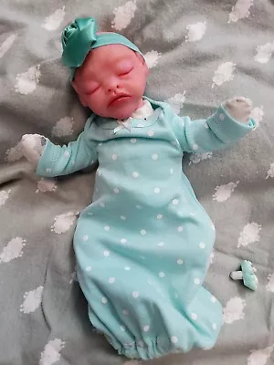 Silicone Doll Cuddly Baby Ooak Micro Preemie Boo Boo Baby • $40