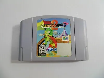 Chameleon Twist 2 Nintendo 64 Cartridge Only  Authentic Tested Working N64 • $69.99