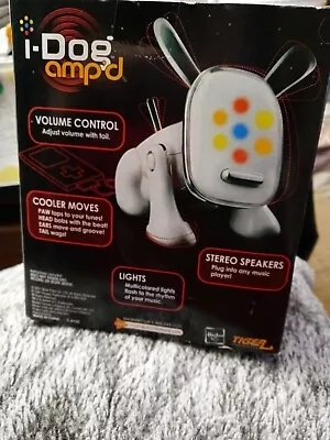 I-Dog Amped Cool Speakers For Any Musicplayer. Pawtaps Barks Head & Tail Bobs • $159