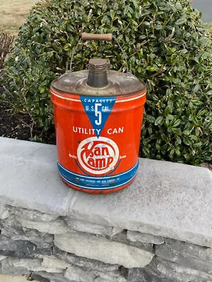 Vintage Van Camp Hardware 5 Gallon Can - Hard To Find- RARE-Good Color!!!!!!!!!! • $79.99