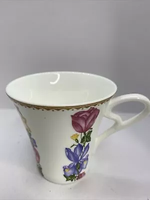 Fine Bone China  Floral Coffee Tea Mug Cup • $8.98