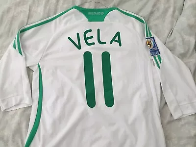 *Mexico Carlos Vela World Cup Jersey 3/4 Football Shirt Trikot Camiseta* • £44.99